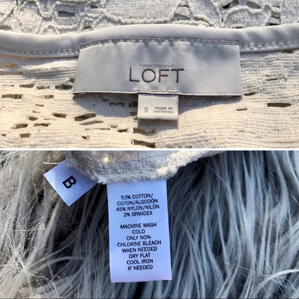 Loft Lace Fairy Grunge T-shirt, Size S - Picture 4 of 4